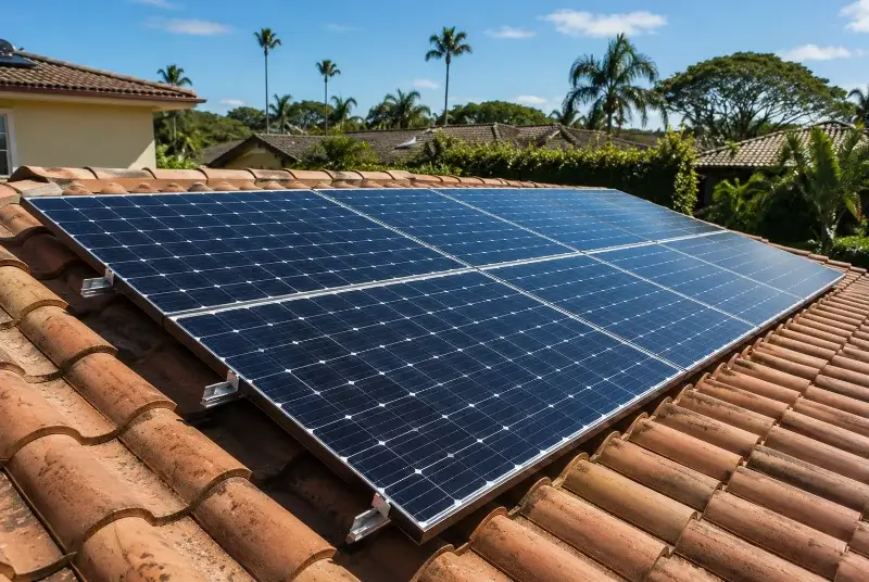 Installation de panneaux solaires à Nonglard